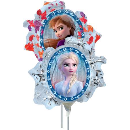 Palloncino in Foil 14" Mini Shape Specchio Frozen "Frozen II" Frozen