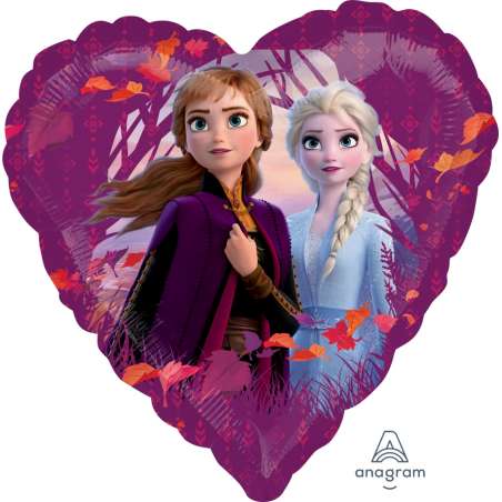Palloncino in Foil 18" Cuore Frozen Disney "Frozen II" Frozen