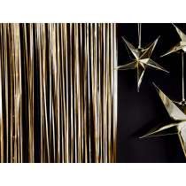 Frange Decorative in Foil Oro Satinato H.2.50mt Frange