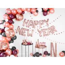 Cappellino a Cono Rose Gold Metallizzato 6pz Accessori Persona Natale e Capodanno