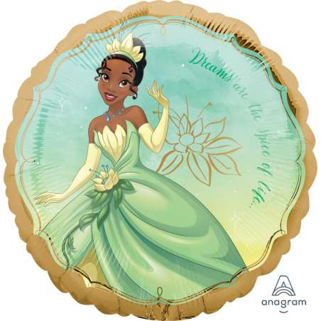 Palloncino in Foil 18" Principessa Tiana "Once Upon a Time" Principesse Disney