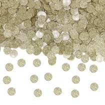 Confetti in Plastica Tondi Glitter Oro 20gr Confetti Tondi