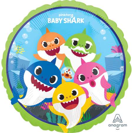 Palloncino in Foil 18" Baby Squalo "Baby Shark" Baby Shark