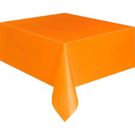 Tovaglia di Plastica 137x274cm Arancione Arancione "Orange"