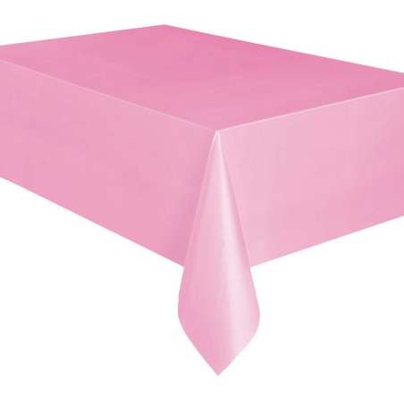 Tovaglia di Plastica 137x274cm Rosa Rosa "Pink"