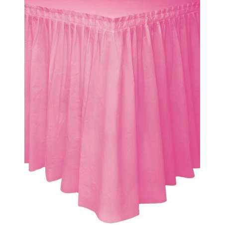 Gonnellina Girotavolo Adesiva di Plastica Fucsia Fucsia "Hot Pink"