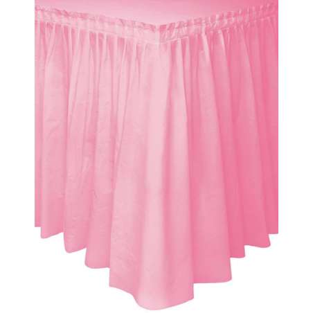 Gonnellina Girotavolo Adesiva di Plastica Rosa Rosa "Pink"