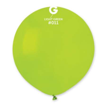 Palloncino in Lattice 19" G150 Verde Lime "Light Green 011" 50pz Gemar Standard 19" G150