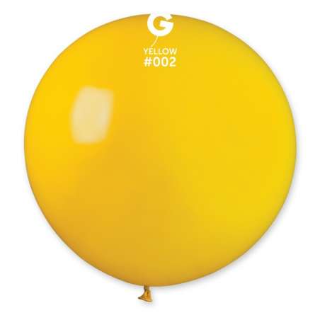 Palloncino in Lattice 40" G40 Giallo "Yellow 002" Gemar Standard 40" G40