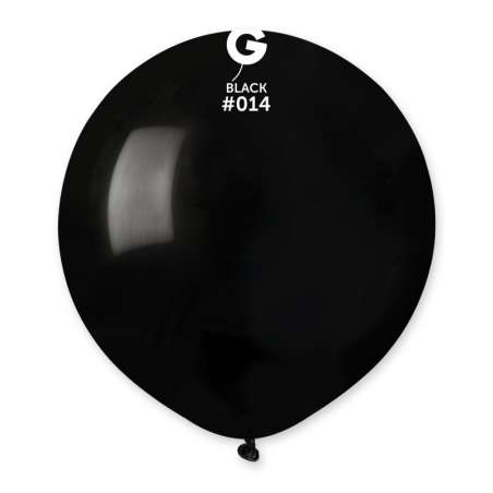 Palloncino in Lattice 19" G150 Nero "Black 14" 50pz Gemar Standard 19" G150