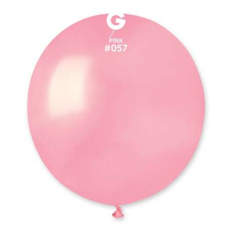 Palloncino in Lattice 19" G150 Rosa Chiaro "Pink 057" 50pz Gemar Standard 19" G150