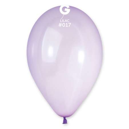 Palloncino in Lattice 13" G120 Crystal Lilla "Lilac 017" 50pz Gemar Crystal Tutte le Misure