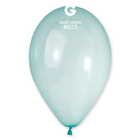 Palloncino in Lattice 13" G120 Crystal Verde "Green 023" 50pz Gemar Crystal Tutte le Misure