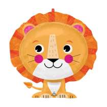 Palloncino in Foil 24" Super Shape Leone "Lion" Animali (Giungla e Bosco)