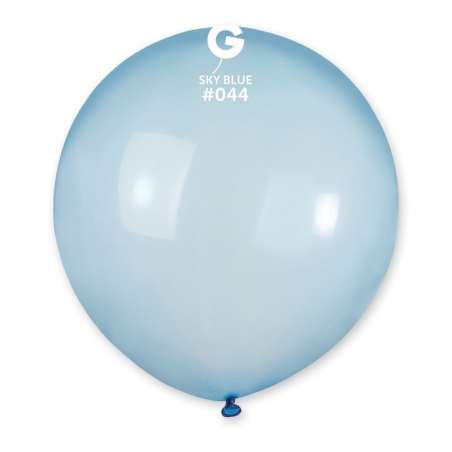 Palloncino in Lattice 19" G150 Crystal Blu "Blue 044" 25pz Gemar Crystal Tutte le Misure