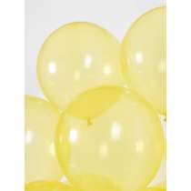 Palloncino in Lattice 19" G150 Crystal Giallo "Yellow 015" 25pz Gemar Crystal Tutte le Misure