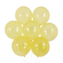 Palloncino in Lattice 19" G150 Crystal Giallo "Yellow 015" 25pz Gemar Crystal Tutte le Misure
