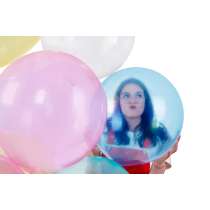 Palloncino in Lattice 19" G150 Crystal Rosa "Pink 016" 25pz Gemar Crystal Tutte le Misure