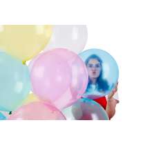 Palloncino in Lattice 19" G150 Crystal Verde "Green 023" 25pz Gemar Crystal Tutte le Misure