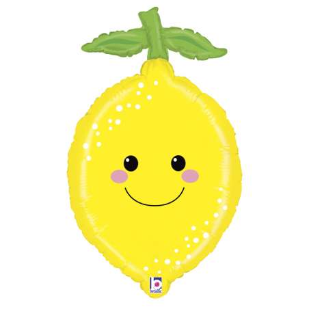 Palloncino in Foil 29" Super Shape Limone "Lemon" Natura Grabo