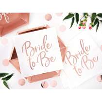Tovagliolo di Carta 33x33cm per Addio al Nubilato Futura Sposa "Bride To Be" 20pz Addio al Nubilato