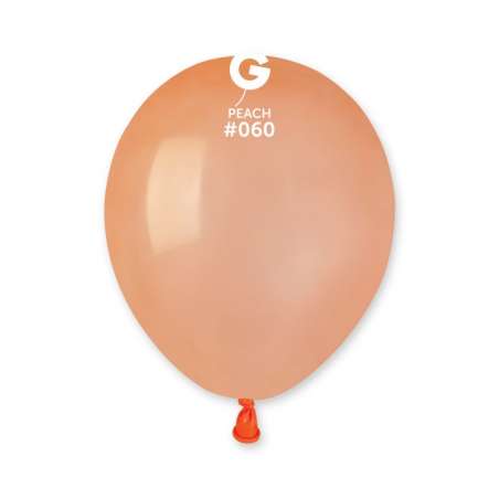 Palloncino in Lattice 5" A50 Pesca "Peach 060" 100pz Gemar Standard 5" A50