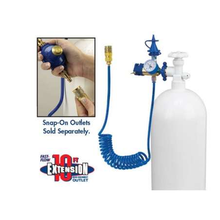 Erogatore con tubo a molla "Extension Hose Inflator" Erogatori