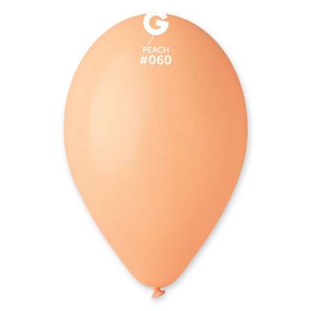Palloncino in Lattice 12" G110 Pesca "Peach 060" 100pz Gemar Standard 12" G110