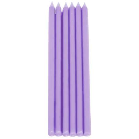 Candelina Stelo 15cm Glicine 12pz Candeline Stelo