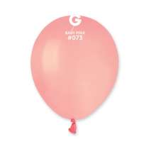 Palloncino in Lattice 5" A50 Rosa Baby "Baby Pink 073"100pz Gemar Standard 5" A50