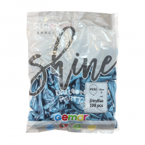 Palloncino in Lattice 5" AB50 Blu "Shiny Blue 092" 100pz Gemar Shiny "Round"
