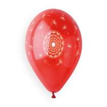 Palloncino in Lattice 13" GS120 Crystal Assortito con Stampa Dente di Leone 50pz Gemar "Theme & Patterns"