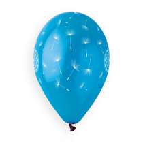 Palloncino in Lattice 13" GS120 Crystal Assortito con Stampa Dente di Leone 50pz Gemar "Theme & Patterns"