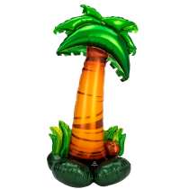 Palloncino in Foil 56" AirLoonz Palma "Palm Tree" Standups ad Aria "No Elio"