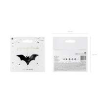 Pendente Decorativo Pipistrelli Neri "Bats" 1,5mt Addobbi e Festoni Halloween
