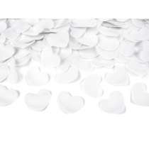 Cannon Sparacoriandoli Cuore Bianco "White" 40cm Sparacoriandoli Cuori