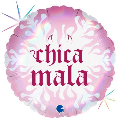 Palloncino in Foil 18" Ragazza Birbante "Chica Mala" Generici Grabo