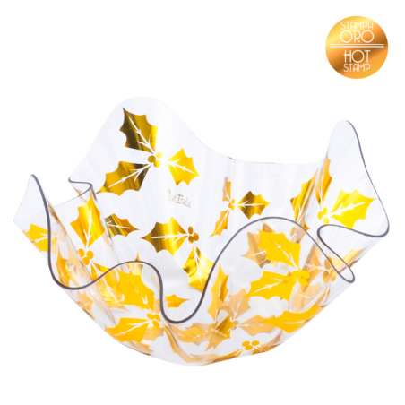 Contenitore in Pet 13cm Vischio "Christmas" Contenitori per Confettate