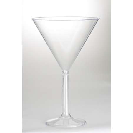 Calice Martini di Plastica Trasparente Nuovo Incastro Contenitori per Confettate