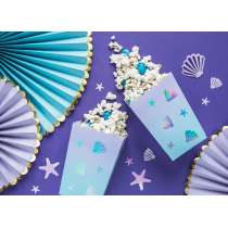 Rosoni Decorativi Lilla e Oro Metallizzato "Yummy" 3pz Festa Tema Macaron