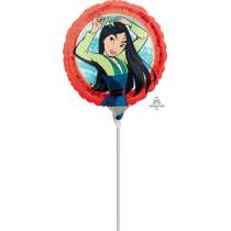 Palloncino in Foil 9" Mini Shape Mulan Disney Mulan