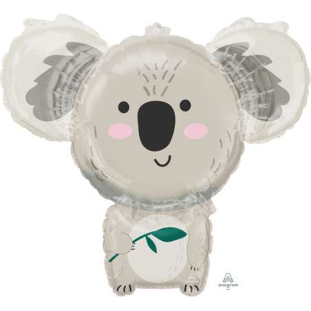 Palloncino in Foil 28" Super Shape Koala "Bear" Animali (Giungla e Bosco)