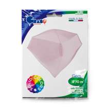 Palloncino in Foil 18" Gemma 4D Rosa "Gem" Solid Color "Gemma"