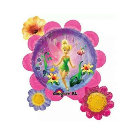 Palloncino in Foil 27" Multi-Balloons Fiore Trilly "Tinker Bell Flower" Trilly