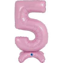 Palloncino in Foil 25" Standups Numero 5 Rosa "Pink" Numeri Standups 25" Rosa "Pink"