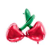 Palloncino in Foil 35" Super Shape Ciliegie "Cherry" Festa Tema Frutta