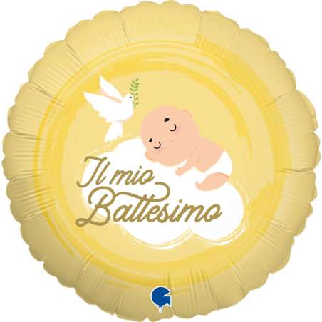 Palloncino in Foil 18" "Il Mio Battesimo" Nascita e Battesimo Grabo