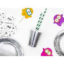 Bicchiere di Carta 220ml Argento Metallizzato 6pz Argento