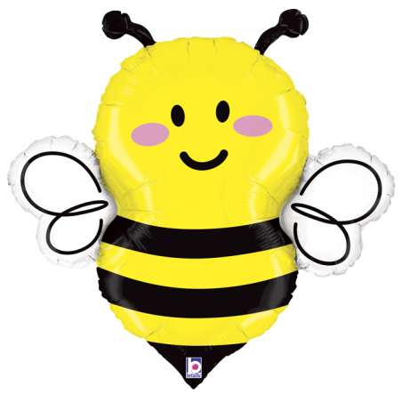 Palloncino in Foil 34" Super Shape Ape "Bee" Animali Grabo
