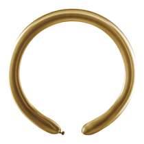 Palloncino in Lattice 2" Modellabile DB4 Oro "Shiny Gold 088" 50pz Gemar Shiny "Modellabili"